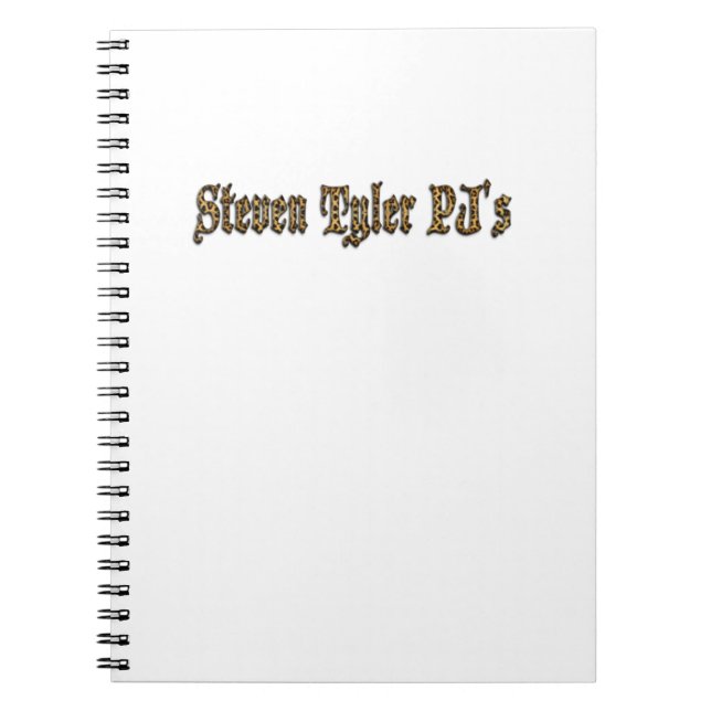 Carnet Steven Tyler Pj's (Devant)