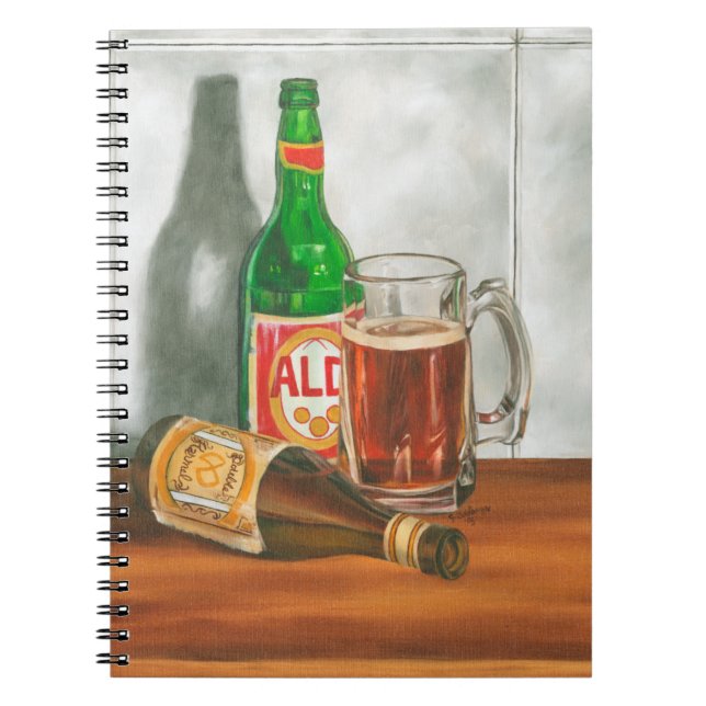 Carnet Still Life with Beer par Jennifer Goldberger (Devant)