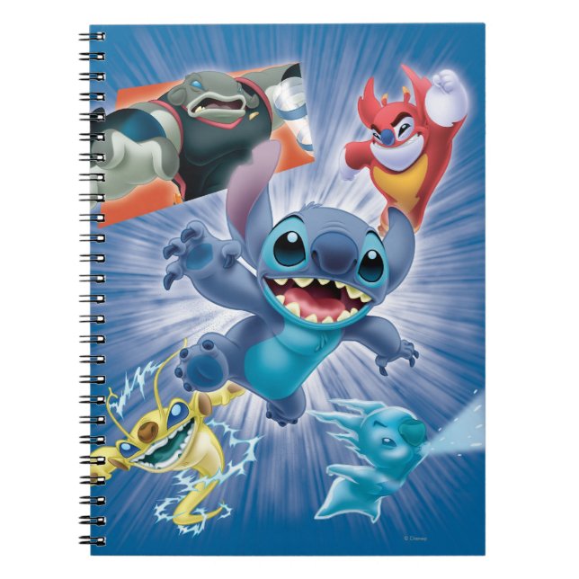 Carnet Stitch et ses amis (Devant)
