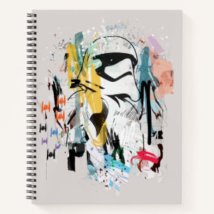 Carnet Stormtrooper Graffiti Collage