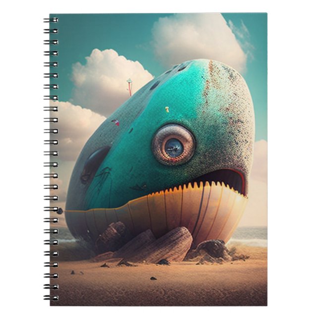 Carnet Strange Whale (Devant)