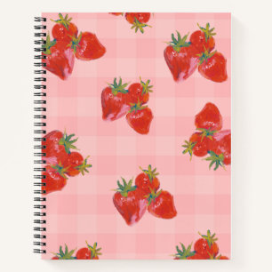 Carnet Strawberry Fields Jolie esthétique de fru