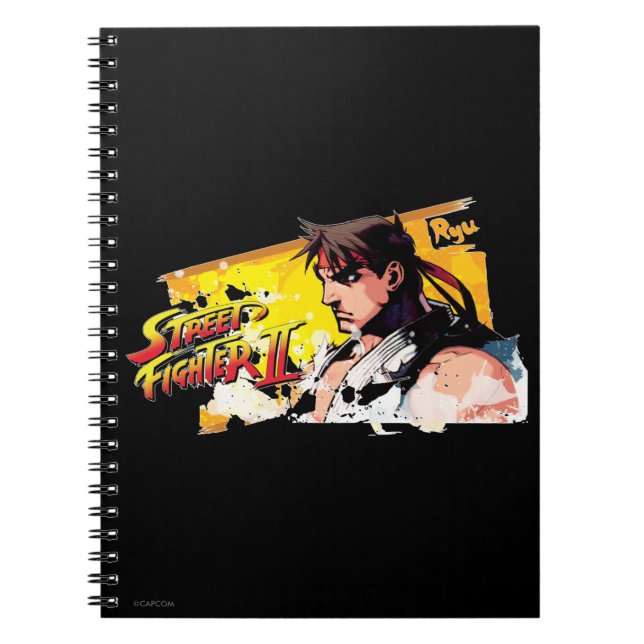 Carnet Street Fighter II Ryu (Devant)