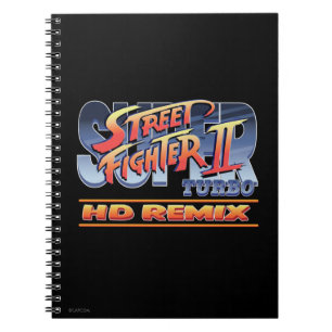 Carnet Street Fighter II Turbo HD remélangent le logo