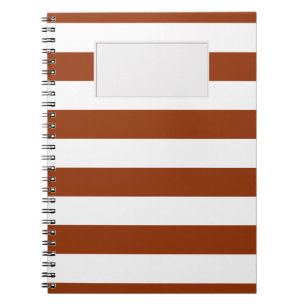 Carnet STRIPES Brown réglable