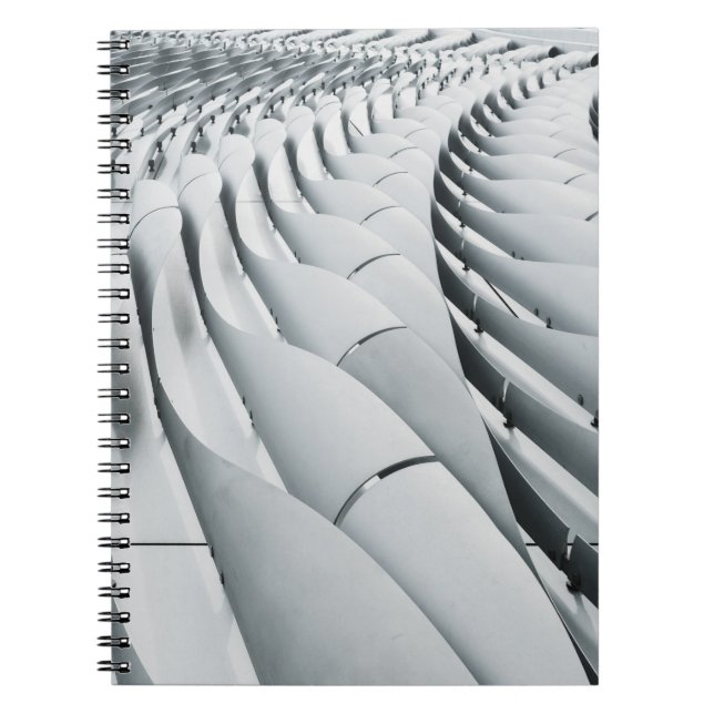 Carnet Structure du bâtiment blanc et gris (Devant)