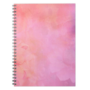 Carnet structure texturale Arrière - plan rose