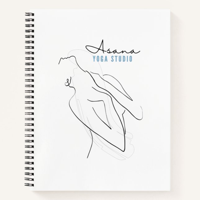Carnet Studio de yoga Asana (Devant)