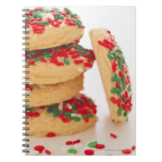 Carnet Studio Tiré de biscuits de noël avec des arroses