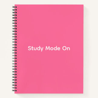 Carnet Study Mode On Notebook