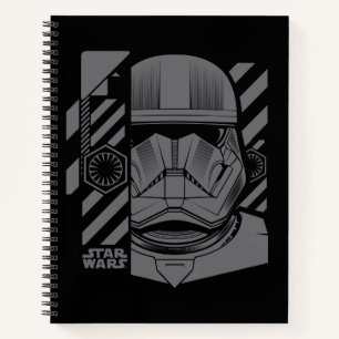 Carnet Style industriel Sith Trooper Graphic