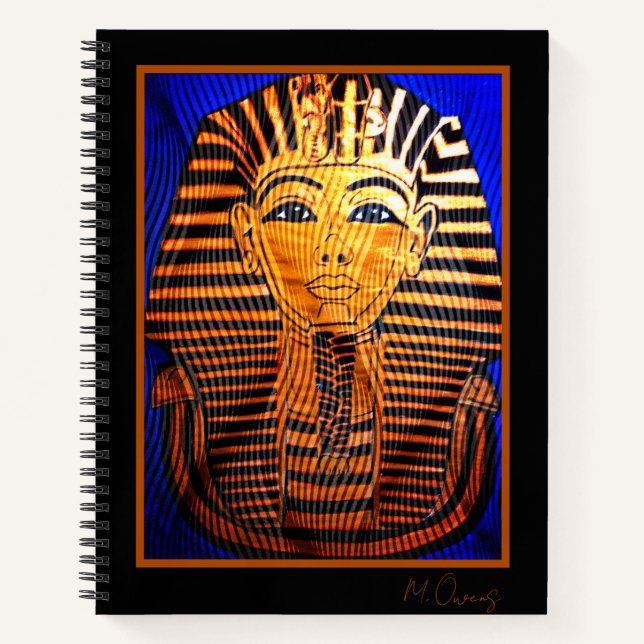 Carnet Style Pharaon égyptien antique (Devant)