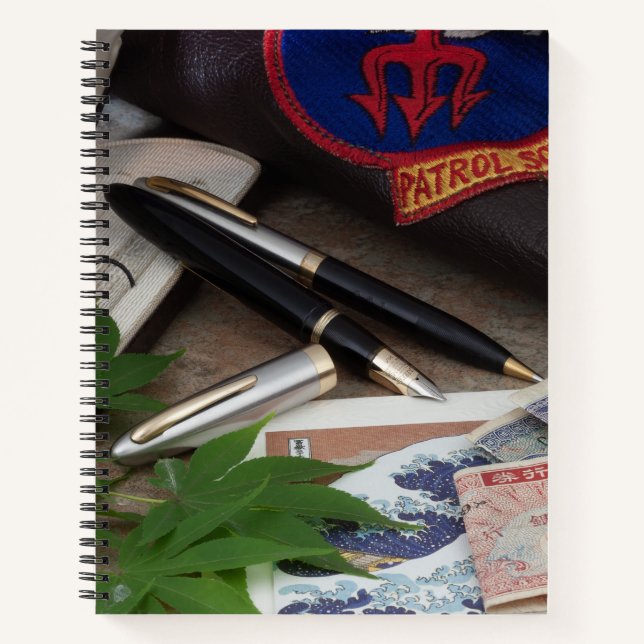 Carnet Stylo Sentinel Triumph Sheaffer & ensemble de cray (Devant)
