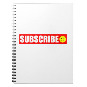 Carnet Subscribe Notebook