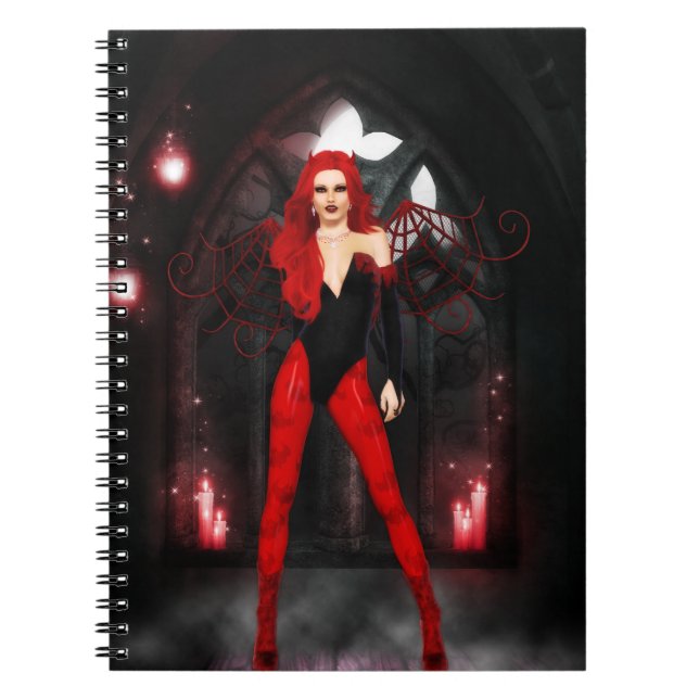 Carnet Succube Rouge (Devant)