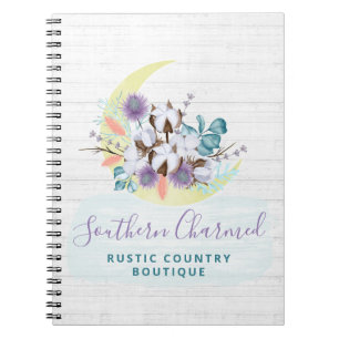Carnet Sud Floral Cotton Moon & Russe Wood Country