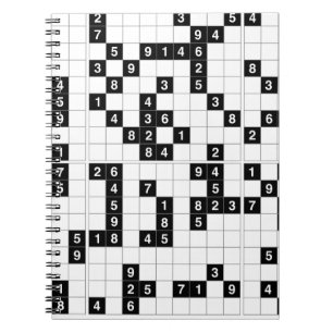 Carnet sudoku noir blanc