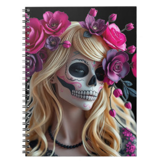 Carnet Sugar-skull notebook