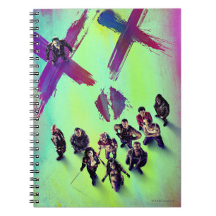Carnet Suicide Squad Group Poster