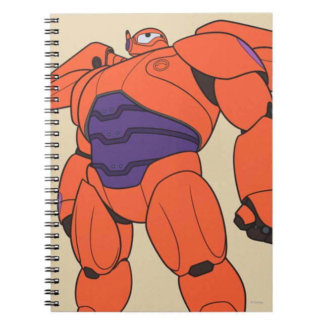 Carnet Suit orange Baymax (Devant)