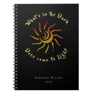 Carnet Sun Rays Sunshine Light Inspiré Dire