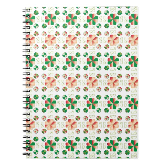 Carnet SUN traditionnel letton motif géométrique X (Devant)
