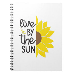 Carnet Sunflower Lover Vivez Par Le Soleil