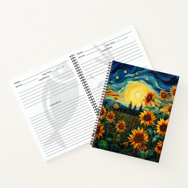 Carnet Sunflowers (Intérieur)