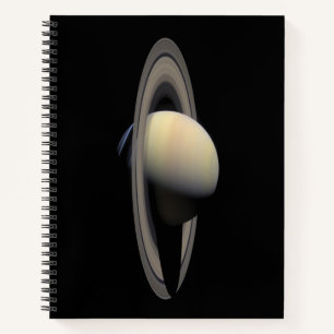 Carnet Sunlit Saturn Gas géant Planet par Cassini