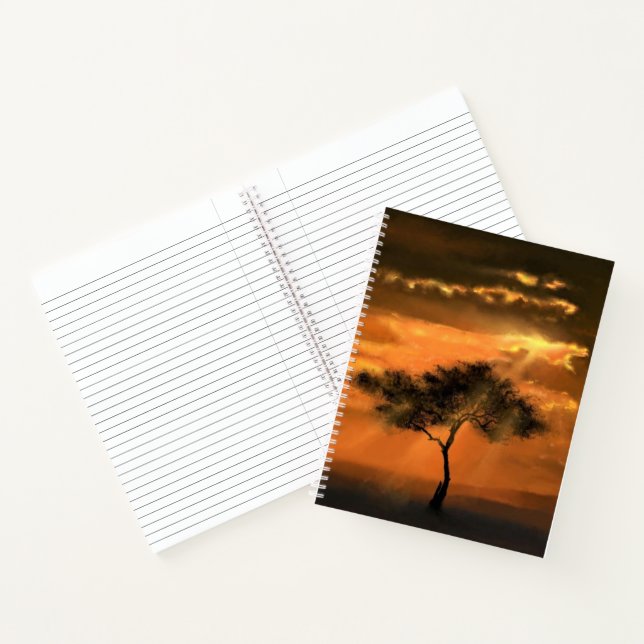 Carnet Sunrise Tree (Intérieur)