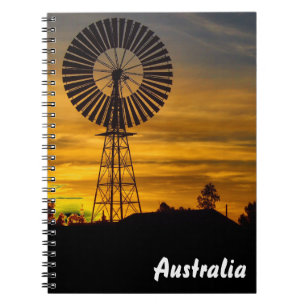Carnet Sunset pour moulin à vent