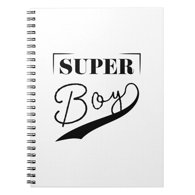 Carnet Super Boy (Devant)