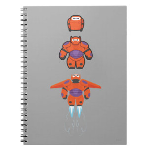Carnet Super costume Baymax Orange