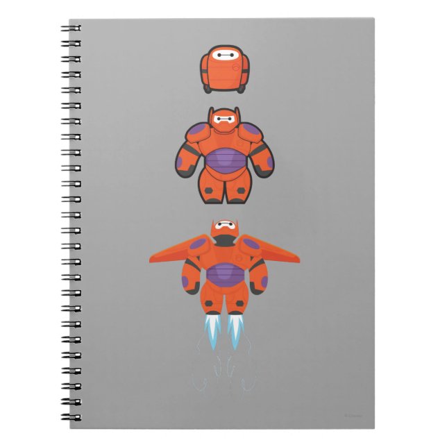 Carnet Super costume Baymax Orange (Devant)