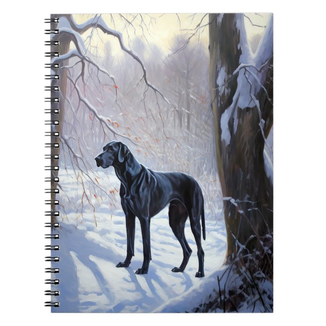 Carnet Super Danse Laisser Neige Noël (Devant)