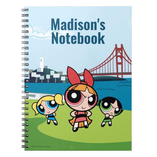 Carnet Super Fierce Powerpuff Girls (Devant)