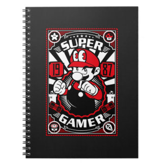 Carnet Super Gamer Retro Gaming