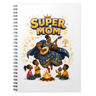 Carnet Super Maman Conteuse Africaine Fête des Mères