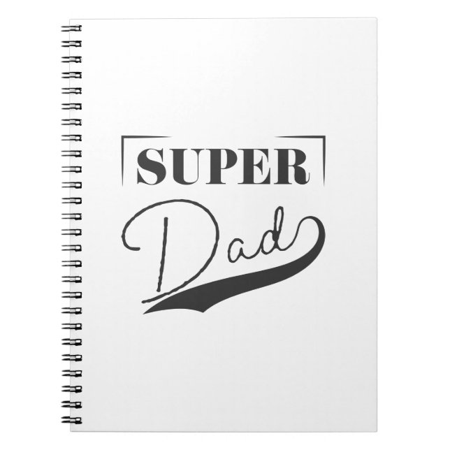 Carnet Super papa (Devant)