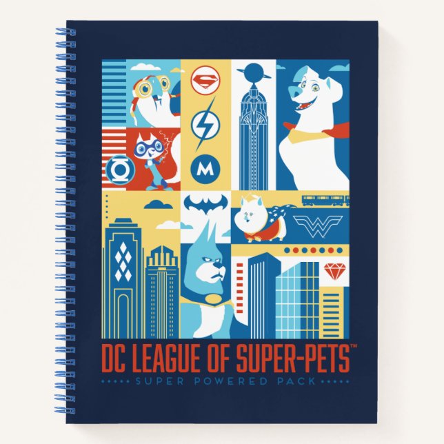 Carnet Super Powered Pack Art Déco Metropolis (Devant)