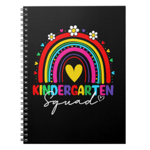 Carnet Super Rainbow Girls Garçons Enseignant Bonjour mat