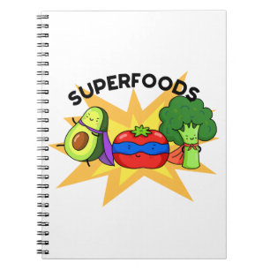 Carnet Superfoods Funny Vegetable Pun