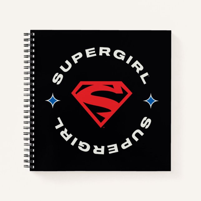 Carnet Supergirl Age of Heroes Circle S-Shield (Devant)