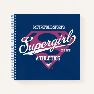 Carnet Supergirl Metropolis Sports Athletics Graphic