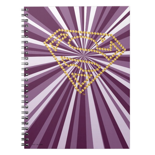 Carnet Supergirl Studded S-Shield (Devant)