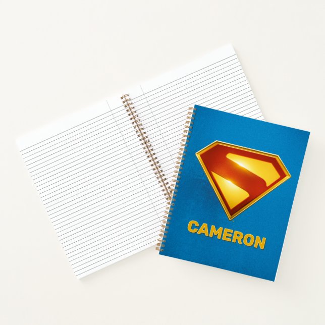 Carnet Superman Golden S Shield brillance (Intérieur)