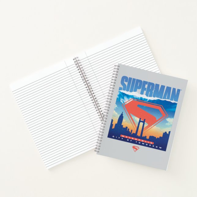 Carnet Superman Metropolis Skyline (Intérieur)