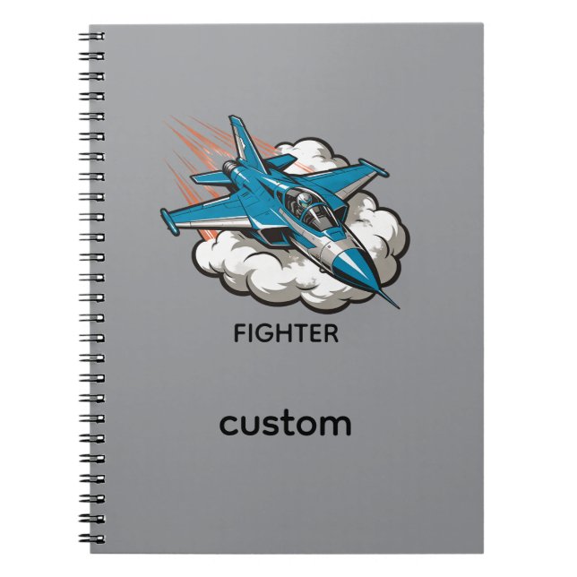 Carnet Supersonic Fighter Jet (Devant)