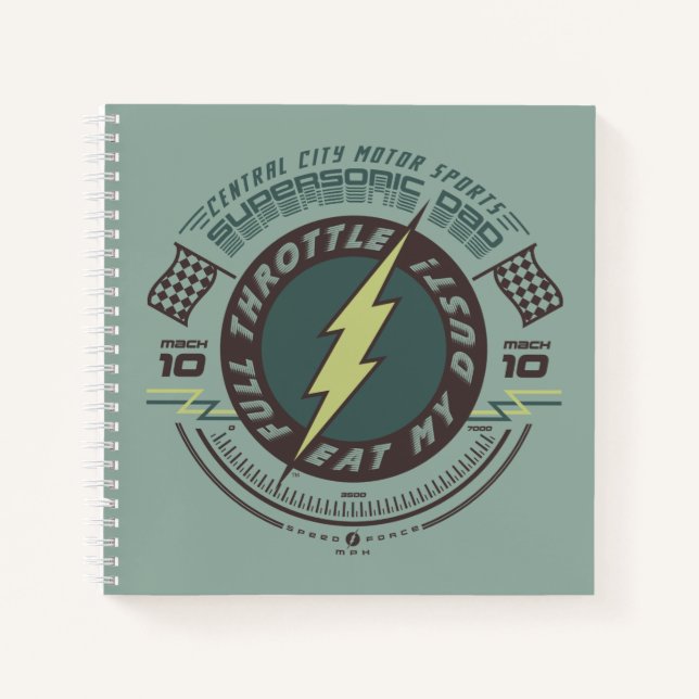 Carnet Supersonic Papa - Central City Motor Sports (Devant)