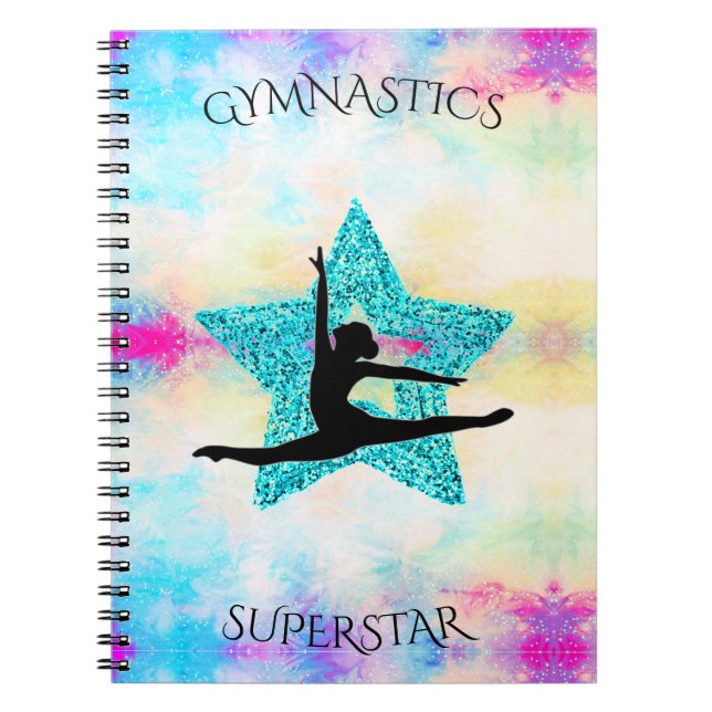 Carnet Superstar de la gymnastique (Devant)
